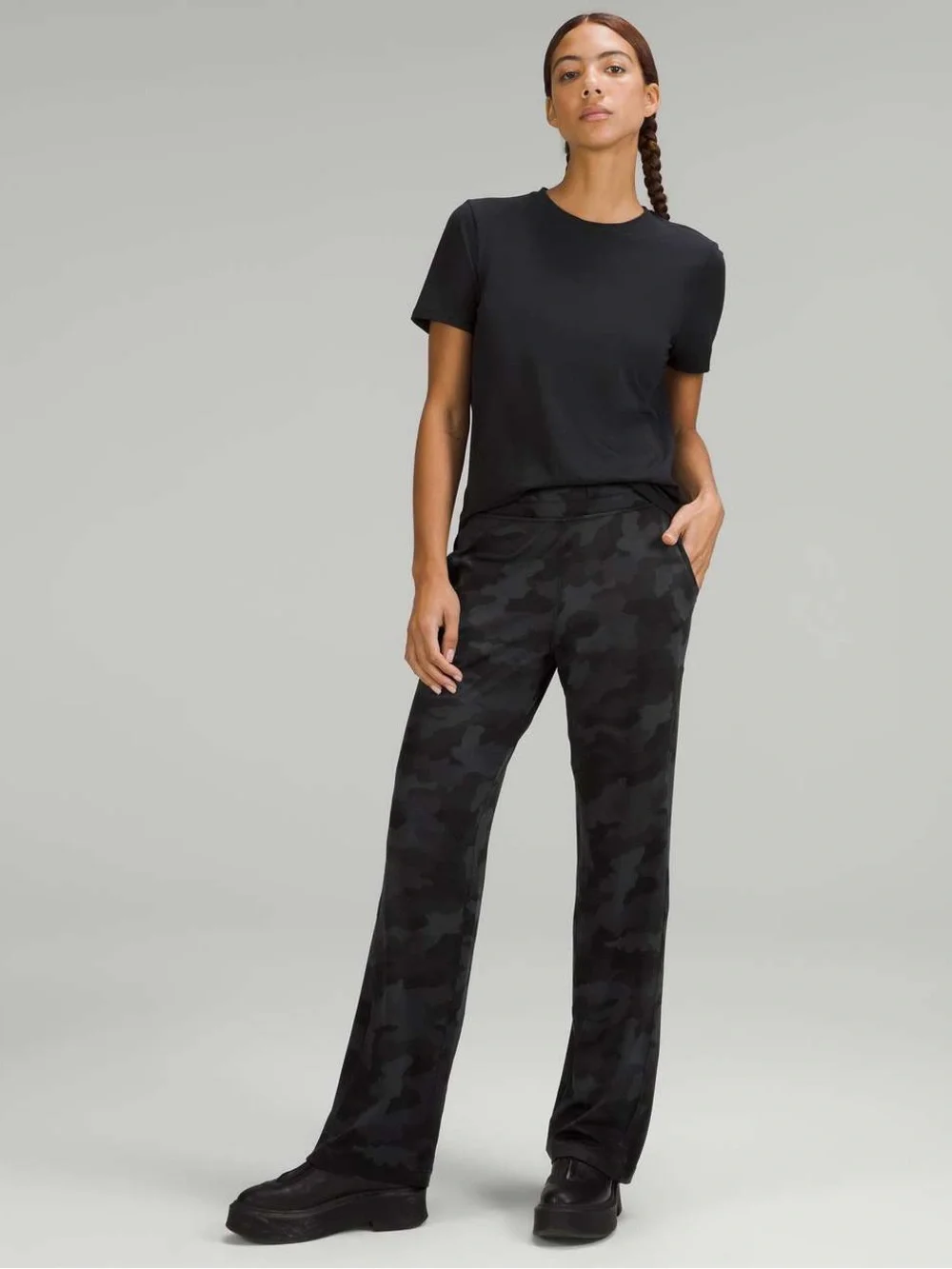 Lululemon Ready to Rulu Straight-Leg High-Rise Pant Heritage 365 Camo Deep Coal